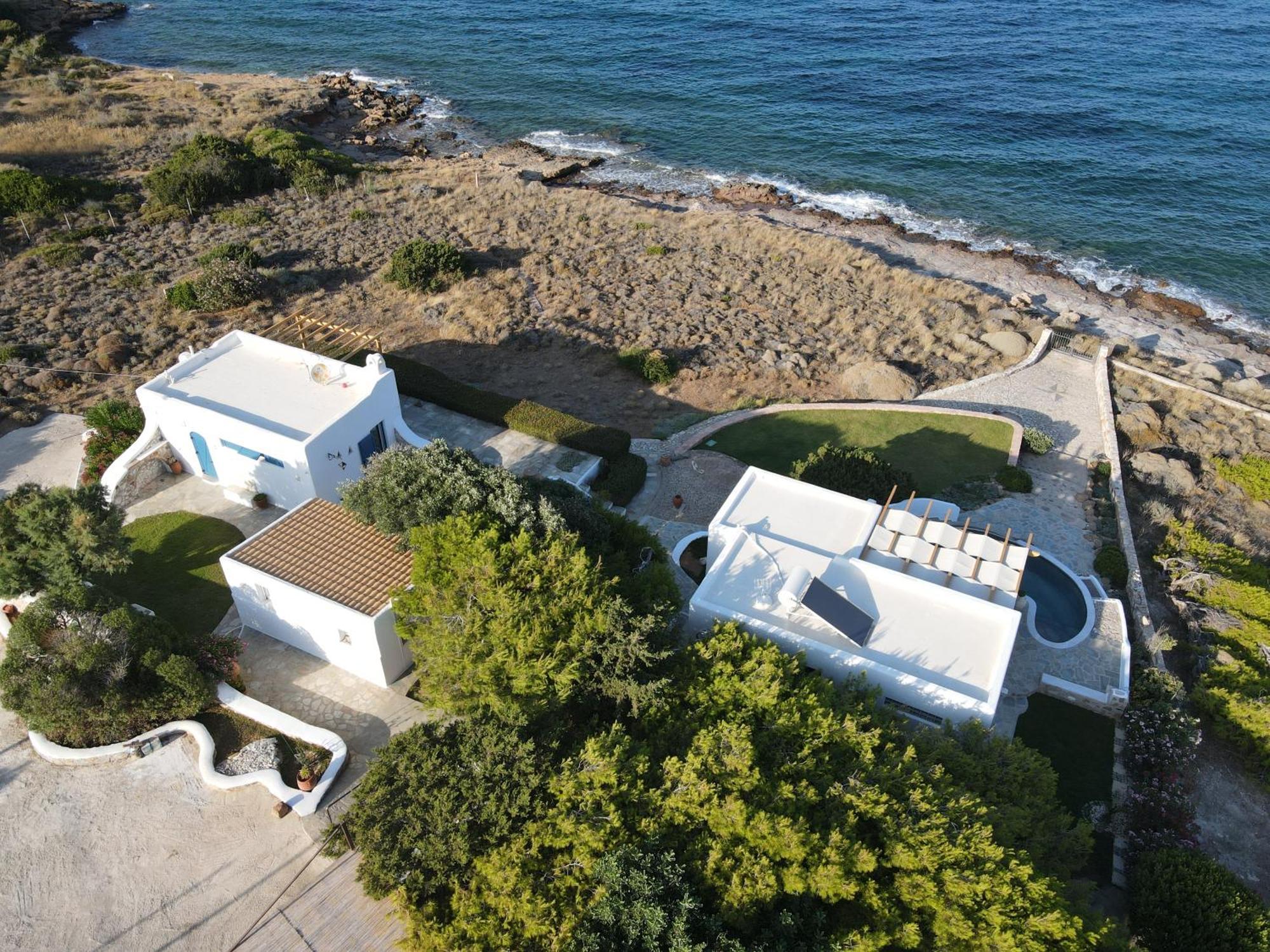 Seafront Villa Polyxene Keratea Extérieur photo